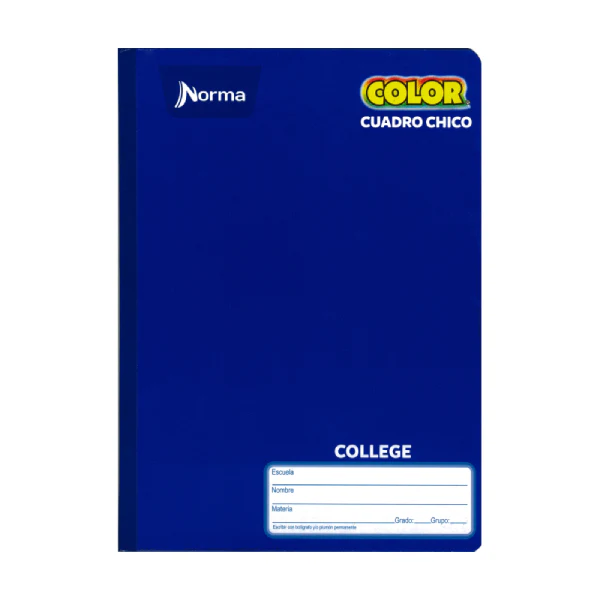 CUADERNO COLLEGE COSIDO COLOR 360 100 HJ C5 NORMA MNK - Imagen 4