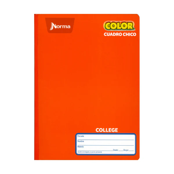 CUADERNO COLLEGE COSIDO COLOR 360 100 HJ C5 NORMA MNK - Imagen 7